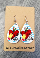 Load image into Gallery viewer, Teacher Appreciation Teardrop Earrings | 3C&#39;s Creative Corner
