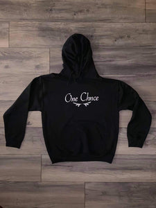OneChnce Hoodie - White Letters | OneChnce Clothing™