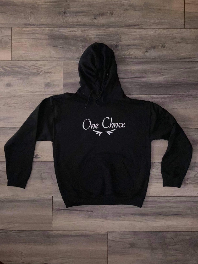 OneChnce Hoodie - White Letters | OneChnce Clothing™