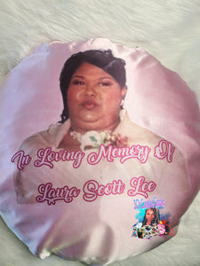 Handmade Custom Picture Satin Bonnet | 3C's Creative Corner™