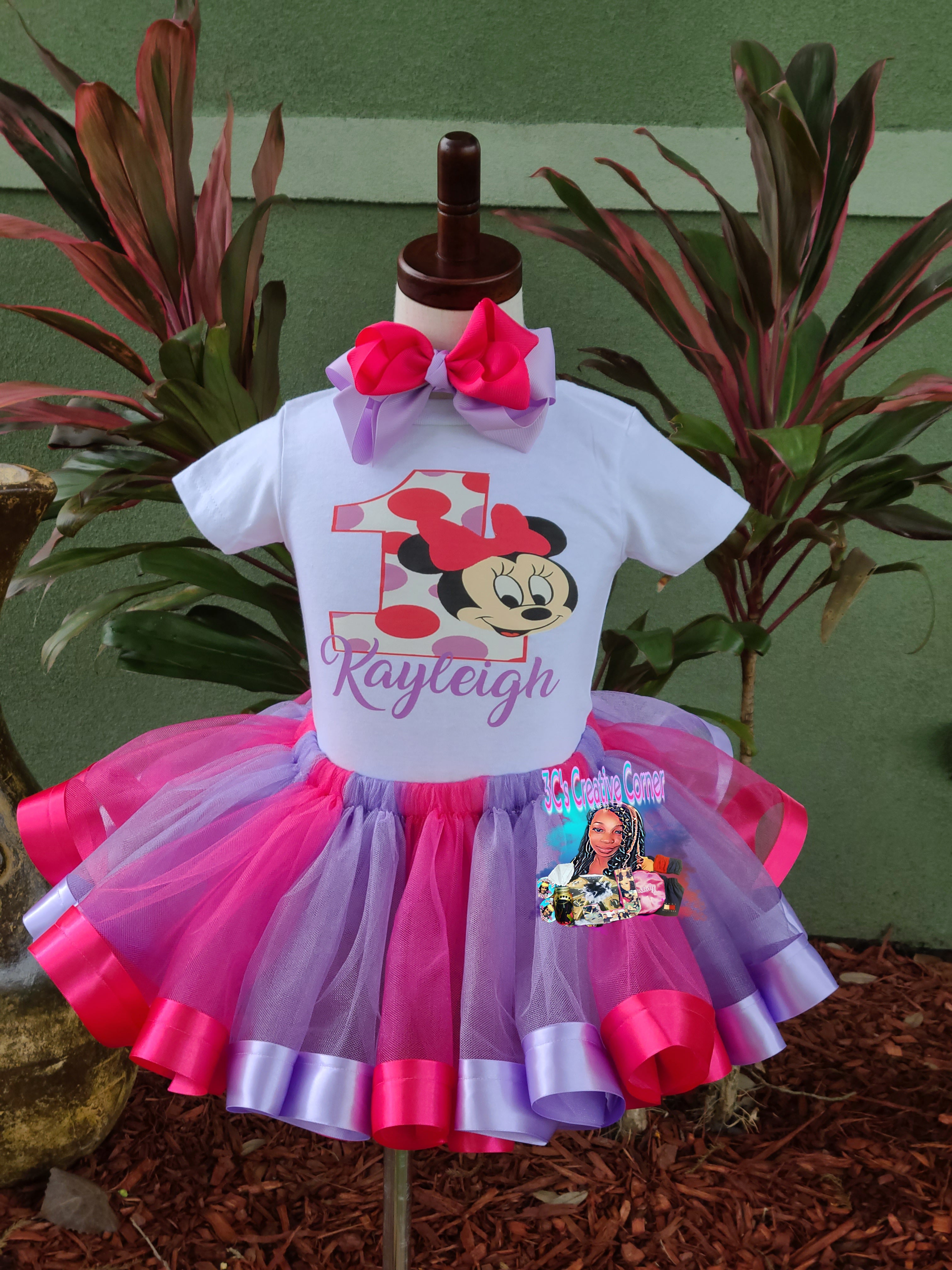 minnie mouse 1st birthday dress Dresses for Coquette Wizardry wands Minnie Mouse First Birthday Outfit
