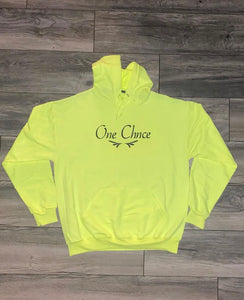 OneChnce Hoodie - Black Letters | OneChnce Clothing™