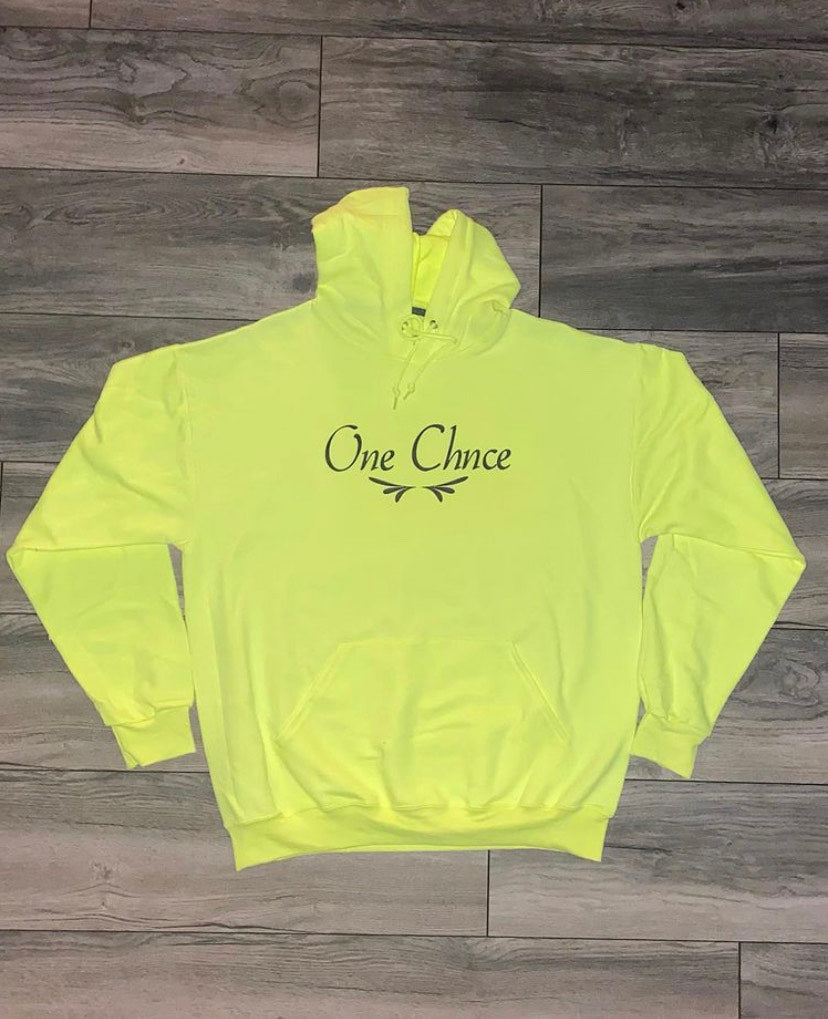 OneChnce Hoodie - Black Letters | OneChnce Clothing™