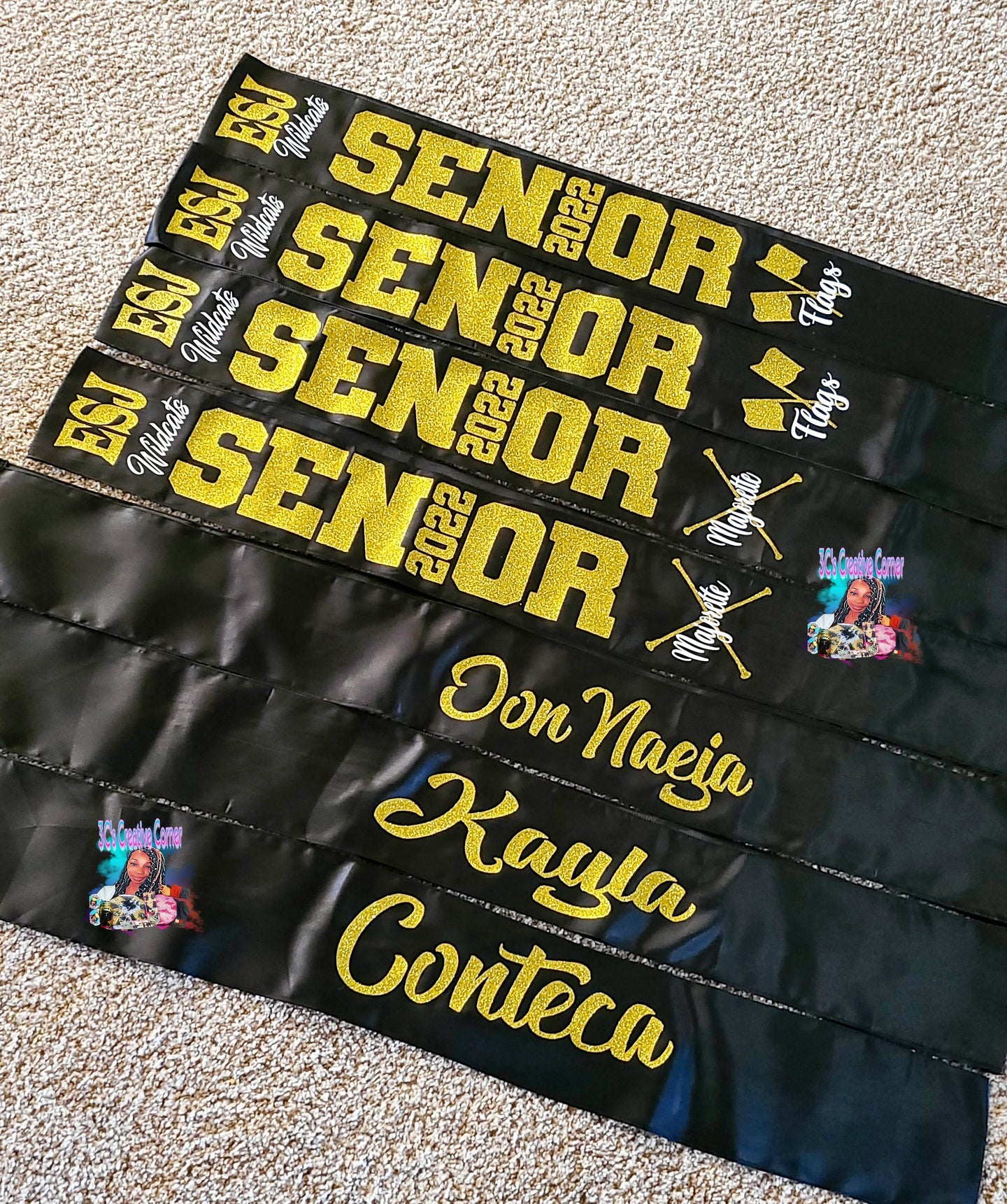 Custom Sash | 3C's Creative Corner™