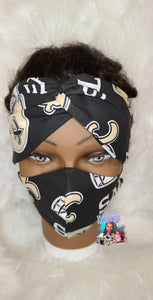 Turban and Matching Mask | 3C's Creative Corner™