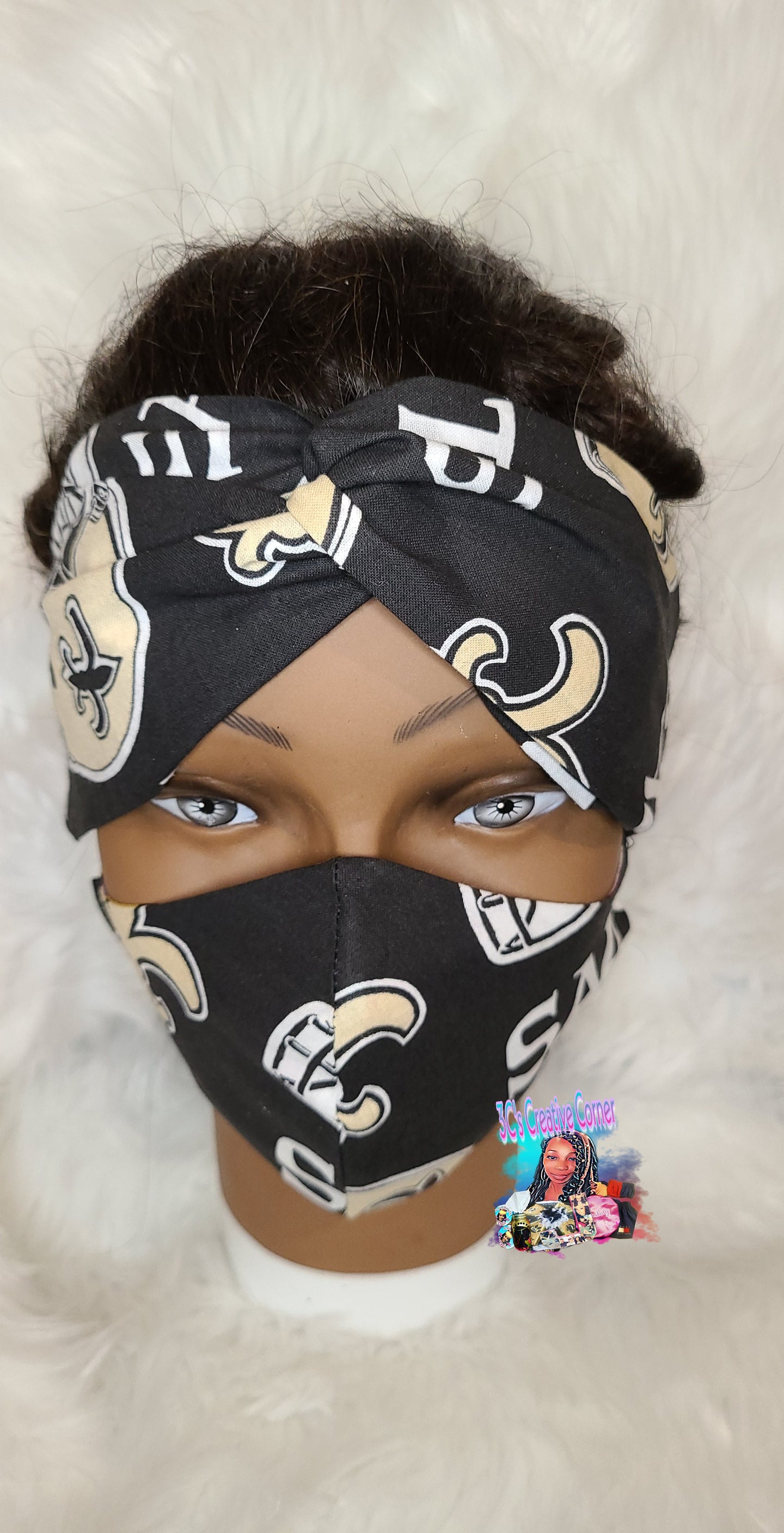 Turban and Matching Mask | 3C's Creative Corner™
