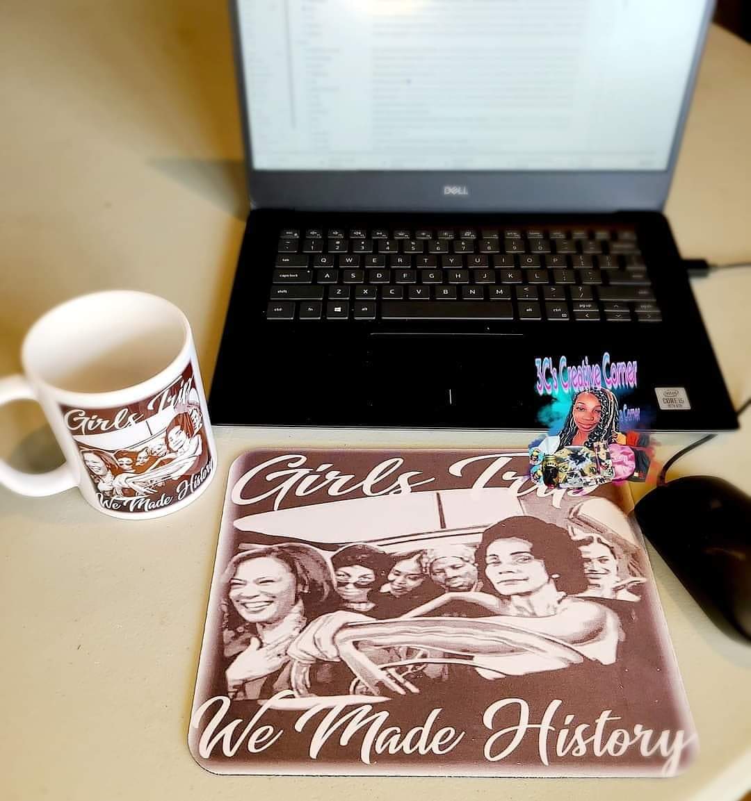 'We Made History' Mug and Mouse Pad  Set | 3C's Creative Corner™